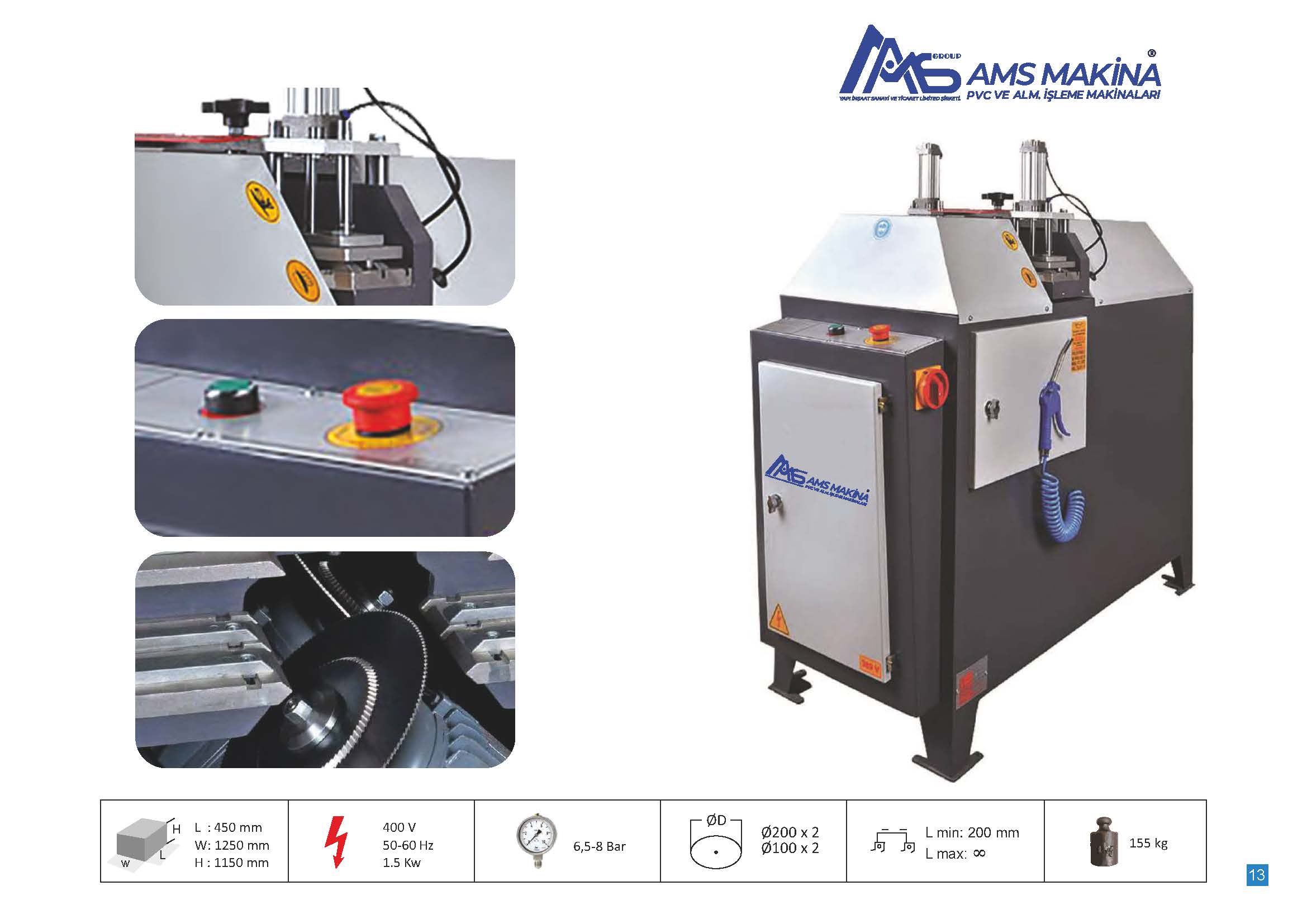 AMS 5 - Otomatik Çıta Kesme Makinesi  3